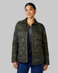 WOMEN'S LIGHTWEIGHT PACKABLE SHIRT JACKET