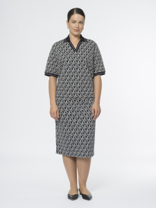 Юбка из рельефного трикотажного жаккарда