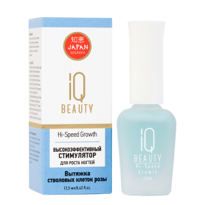 IQ Beauty Высокоэффективный cтимулятор роста ногтей / Hi-Speed Growth, 12,5 мл