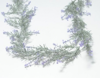 Искусственные цветы, Гирлянда лиана лаванда (1010237) фиолетовый