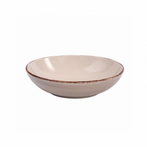 Тарелка суповая MOOD кофейный 20см