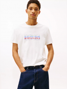 Tommy Jeans 1985 Stripe Graphic T-Shirt