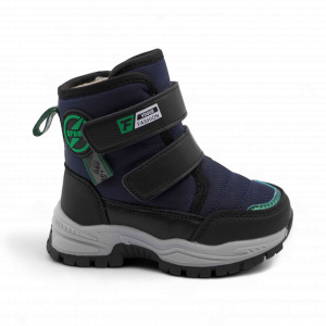 Ботинки мембранные на меху С7719-1 синие