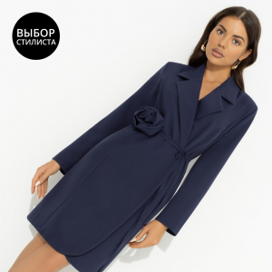 Платье со съемным декоративным поясом, Главный козырь образа (с поясом)