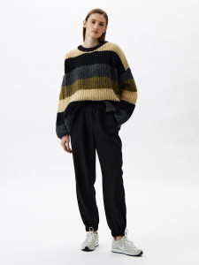 Брюки-джоггеры из струящейся ткани