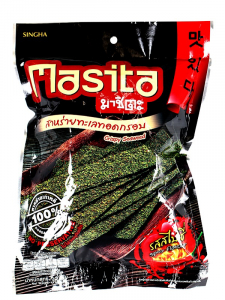 Снеки из водорослей с острым вкусом ТМ 