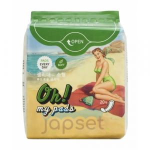 Consly Oh! My Pads Ежедневные гигиенические прокладки, 20 шт