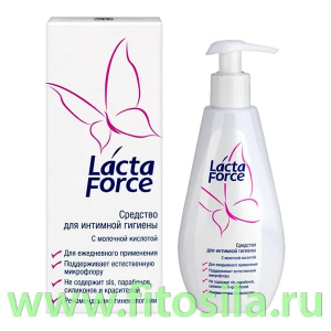 911 Средство для интимной гигиены с молочной кислотой 200 мл LACTAFORCE