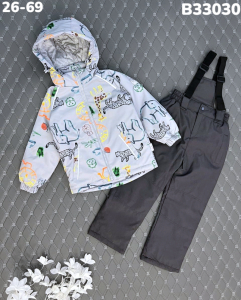 Костюм B33-030 серый
