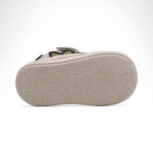 Кроссовки В16-2 бежево черные