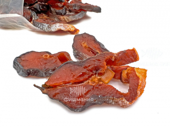 Горбуша стейки копчено вяленые 250 г.