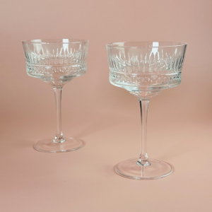 200-135 Набор из 2 креманок 300мл в под.уп.(х24)Стекло