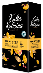 Кофе молотый (заварной) для кофеварки Kulta Katriina Perinteinen Filter 500 гр