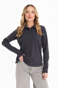 Лонгслив-поло М324272б