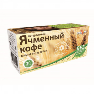 Ячменный кофе, молотый, 20 фильтр-пакетов