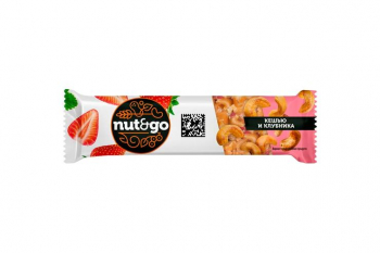 «Nut&Go», батончик «Кешью и клубника», 36 г (упаковка 18 шт)