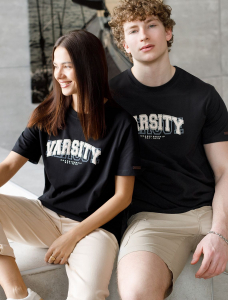 Футболка из премиального хлопка с авторским принтом