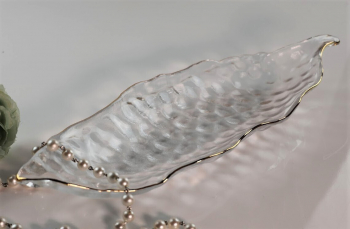 588-582 Блюдо 38х12,5х4,5см в под.уп.(х12)Стекло