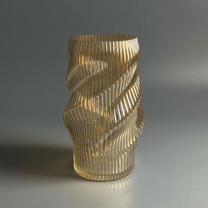 200-175 Декоративная ваза для цветов 24,5см в под.уп.(х8)Стекло