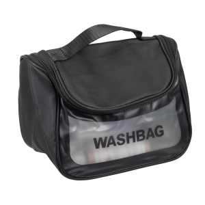 Kristaller Косметичка женская Washbag zippered envelope, чёрный