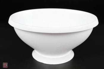 Кашпо-вазон овальное 3л Белое