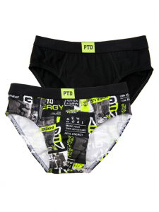 Трусы-брифы для мальчика, 2 шт. в комплекте