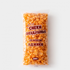 Чипсы воздушные со вкусом аджики, 200 г