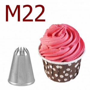 Насадка кондитерская M22