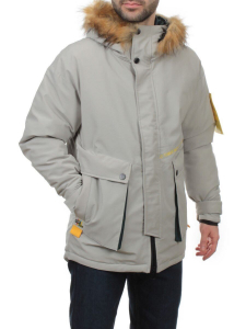 2170 GRAY BEIGE Куртка мужская зимняя облегченная (150 гр. холлофайбер)
