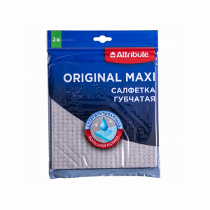 Салфетка губчатая ORIGINAL MAXI 2шт 18x20см