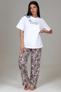 111 Пижама женская брюки