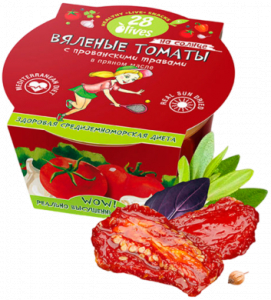 Вяленые томаты с прованскими травами в пряном масле
