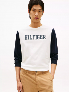 Long-Sleeve Colorblock Hilfiger T-Shirt