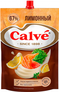 «Calve», майонез «Лимонный» 67%, 700г