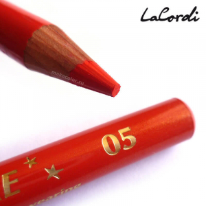 Карандаш для губ LaCordi De Luxe №05 Королевский оранж