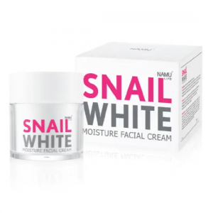 Крем с фильтратом слизи улитки Snail White 50 мл / Namu Life Snail White Mousture Facial Cream 50 ml