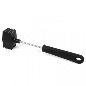 Молоток для отбивания мяса металл+пластик, двухсторонний 