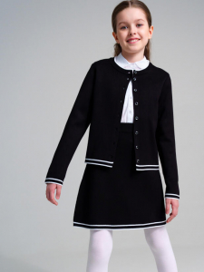 Комплект для девочки: кардиган, юбка