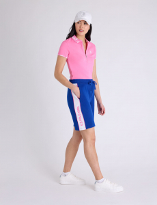 DRAWSTRING SIDE STRIPE BERMUDA SHORTS