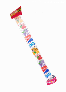 Жевательная резинка Марукава ассорти 5 вкусов, 10 шт (линейка), 50 г