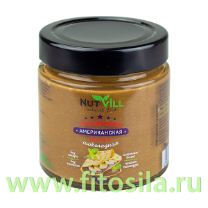 Паста Арахисовая АМЕРИКАНСКАЯ шоколадная (ядро жареного арахиса,изомальт, какао порошок, масло кокосовое, соль морская)180г [GREENVILL]