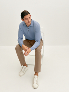 Брюки-чинос прямые