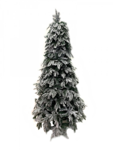 Ель искусственная в снегу PVC+PE 70*0,12 мм 50*170 мм 1338PVC/301PE веток 2,4 м