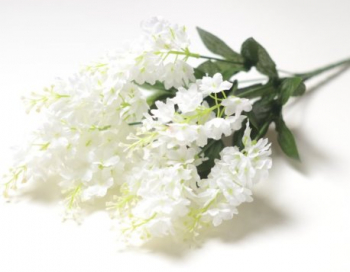 Искусственные цветы, Ветка в букете сирень 9 веток (1010237) (200)