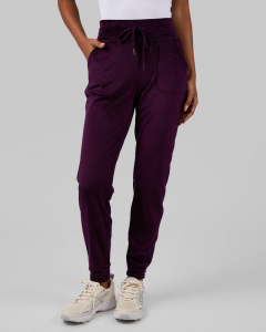 WOMEN'S VELOUR LUXE RIB JOGGER