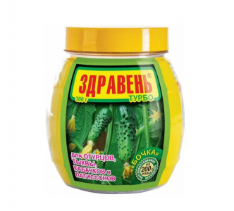 Здрав.турбо БАНКА 300гр Огурцы В/Х