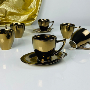 232-017 Кофейный набор 110мл 12пр ВИНТАЖ. в под.уп.(х6)Фарфор