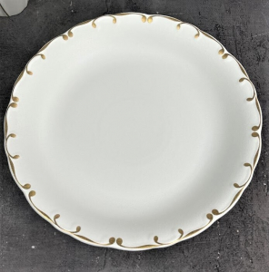 102-100 Круглое блюдо 30,5х4,5см АЛЕКСАНДРИЯ в под.уп.(х12)Фарфор