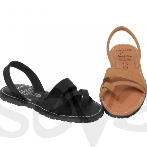 Avarca menorquina, SANDALIA SENORA PIEL