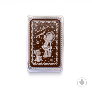 Снегурочка с медведем 